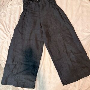 Wide Leg Black Pants